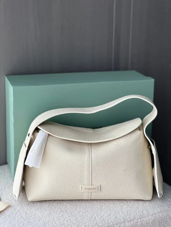 Songmont Drippy soft pebbled premium leather crossbody bag purse - Picture 8 of 8